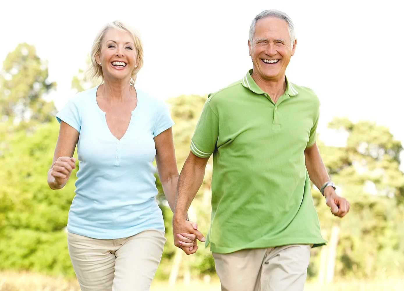 Retirees enjoying retirement